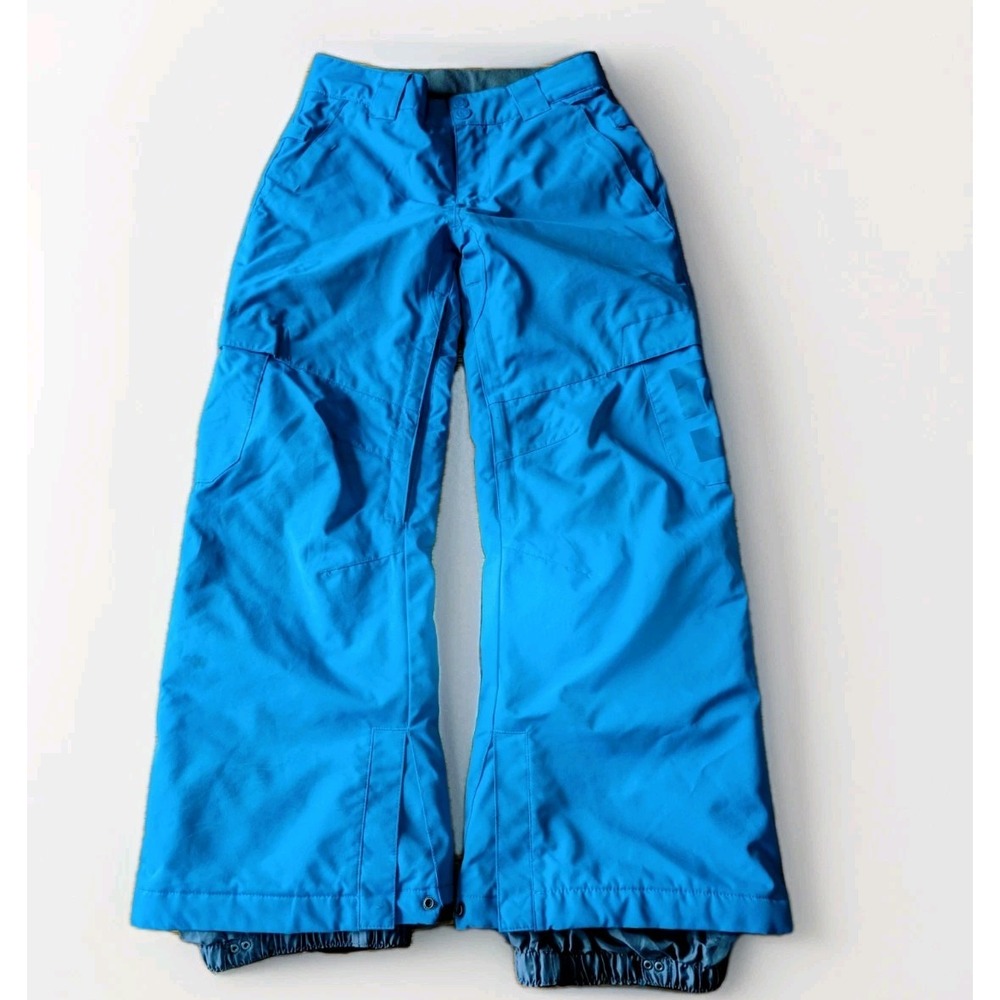 DC Snow Pants Youth‎ Medium Bright Blue Ski Snowboard 10K Waterproof Adjustable
